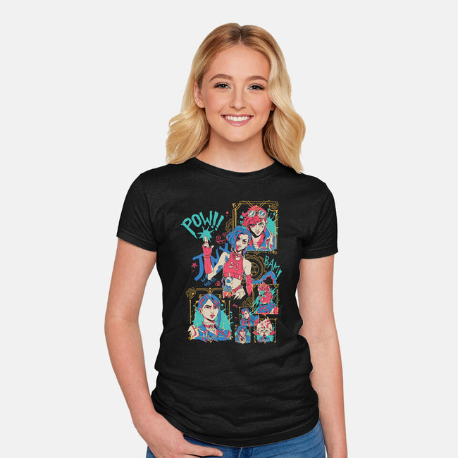 To Be My Anemy-Womens-Fitted-Tee-yumie