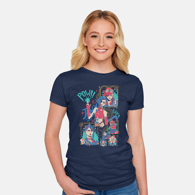 To Be My Anemy-Womens-Fitted-Tee-yumie