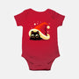 Kitty Xmas Hat-Baby-Basic-Onesie-erion_designs