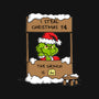 Grinch Help-Womens-Off Shoulder-Tee-Barbadifuoco