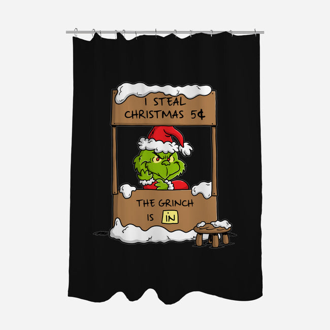 Grinch Help-None-Polyester-Shower Curtain-Barbadifuoco