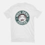 Moo Deng Coffee-Mens-Heavyweight-Tee-retrodivision