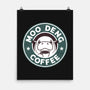 Moo Deng Coffee-None-Matte-Poster-retrodivision