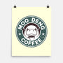 Moo Deng Coffee-None-Matte-Poster-retrodivision