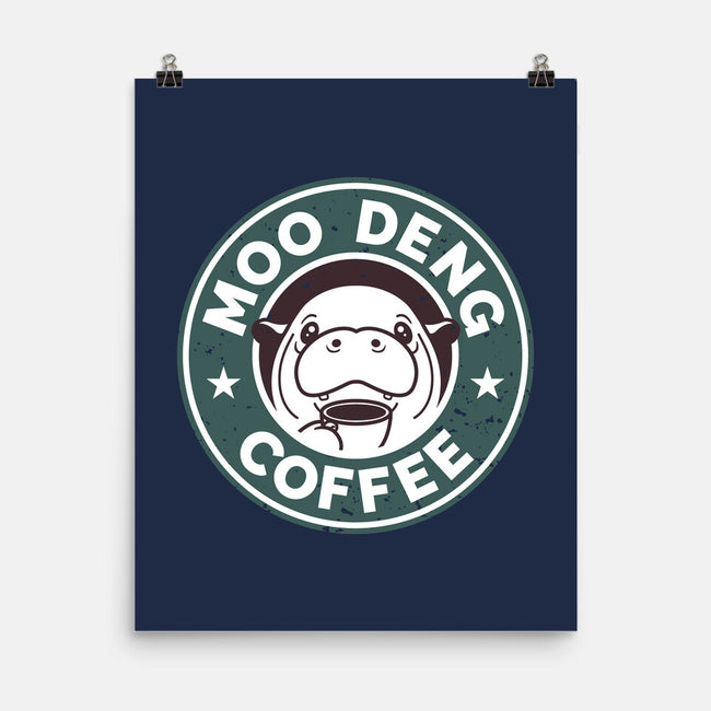 Moo Deng Coffee-None-Matte-Poster-retrodivision