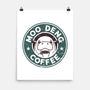 Moo Deng Coffee-None-Matte-Poster-retrodivision