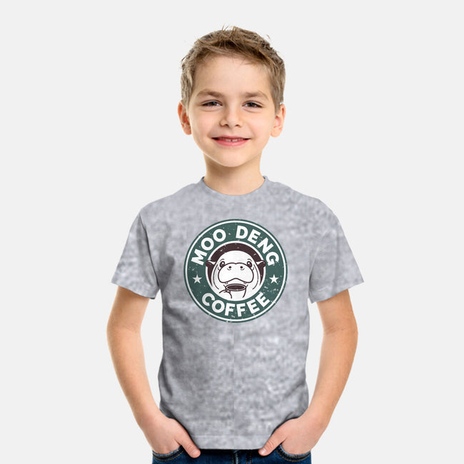 Moo Deng Coffee-Youth-Basic-Tee-retrodivision