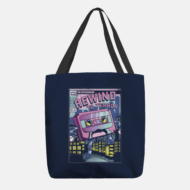 Rewind To Terror-None-Basic Tote-Bag-Donnie