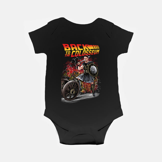 Back To The Colosseum-Baby-Basic-Onesie-zascanauta