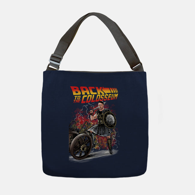 Back To The Colosseum-None-Adjustable Tote-Bag-zascanauta