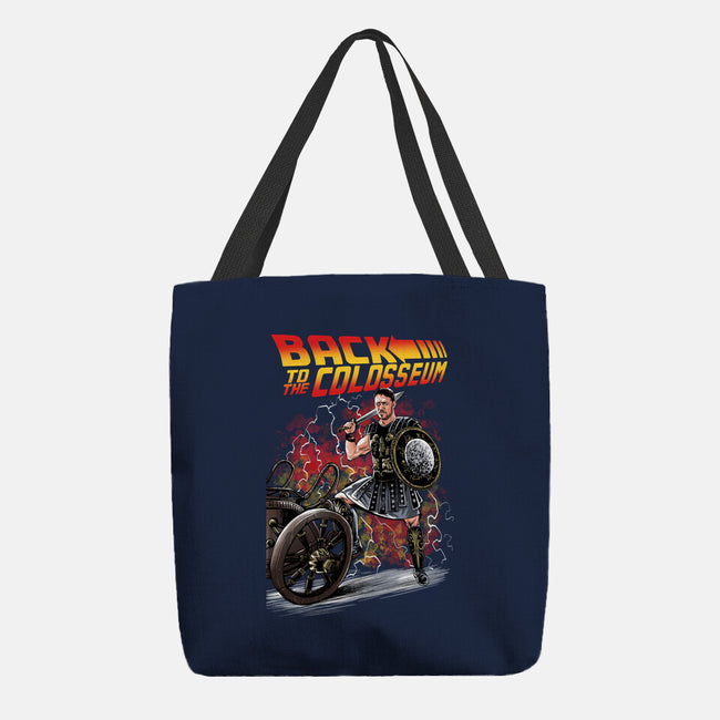 Back To The Colosseum-None-Basic Tote-Bag-zascanauta