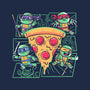 Turtle Mini Ninjas Together-Unisex-Pullover-Sweatshirt-estudiofitas