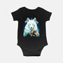 Snow Wolf-Baby-Basic-Onesie-rmatix