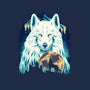 Snow Wolf-Unisex-Crew Neck-Sweatshirt-rmatix