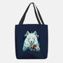 Snow Wolf-None-Basic Tote-Bag-rmatix