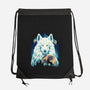 Snow Wolf-None-Drawstring-Bag-rmatix