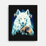 Snow Wolf-None-Stretched-Canvas-rmatix