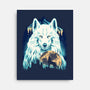 Snow Wolf-None-Stretched-Canvas-rmatix