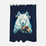 Snow Wolf-None-Polyester-Shower Curtain-rmatix