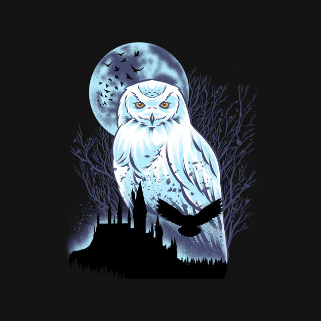 Snowy Owl-Womens-Off Shoulder-Tee-rmatix