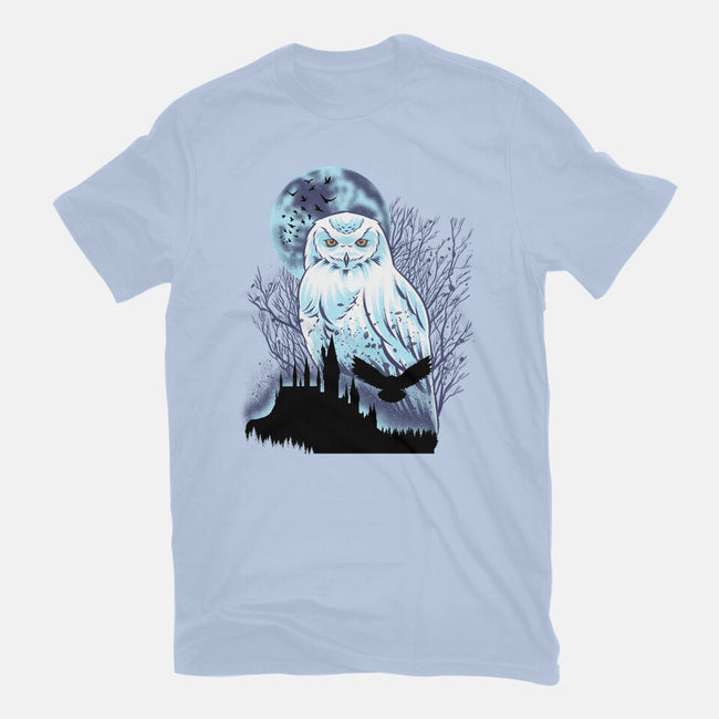 Snowy Owl-Unisex-Basic-Tee-rmatix