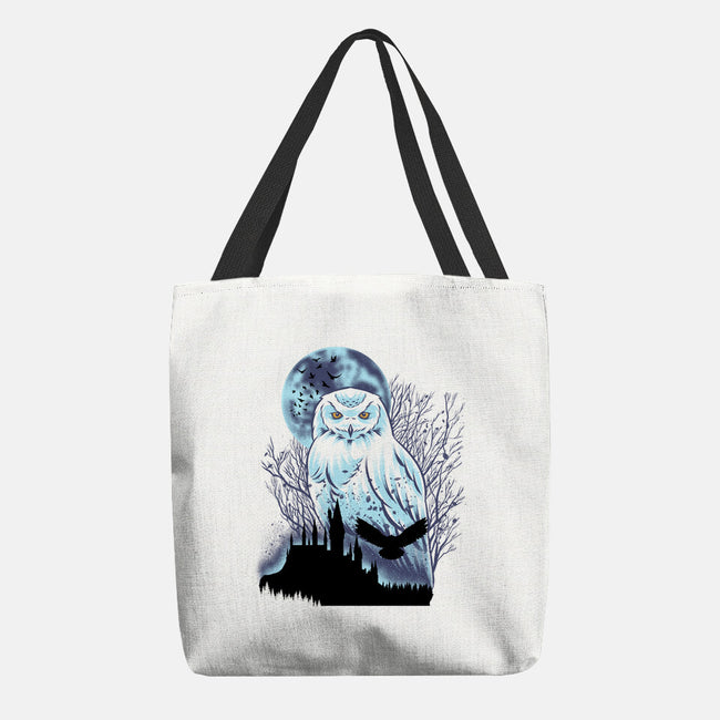 Snowy Owl-None-Basic Tote-Bag-rmatix