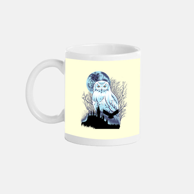 Snowy Owl-None-Mug-Drinkware-rmatix