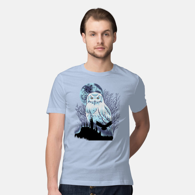 Snowy Owl-Mens-Premium-Tee-rmatix