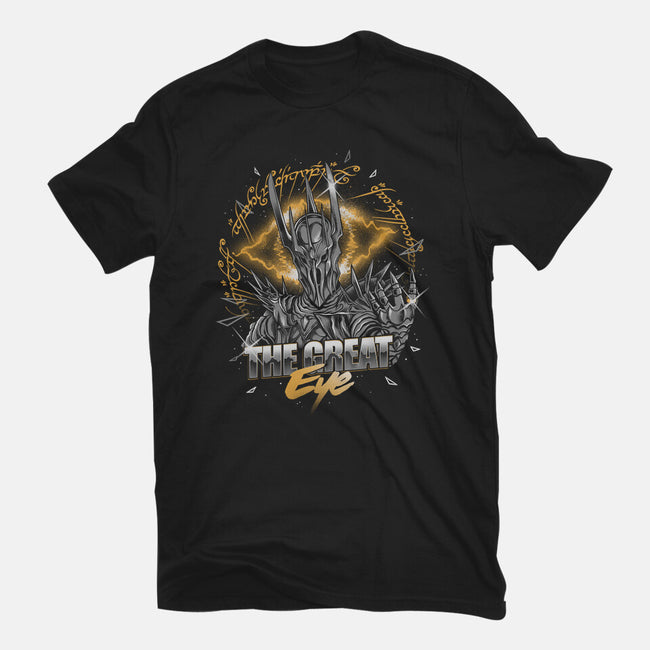The Great Eye Sauron-Womens-Fitted-Tee-yumie