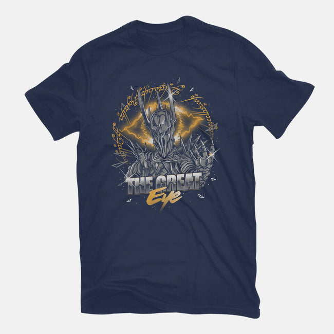 The Great Eye Sauron-Womens-Fitted-Tee-yumie