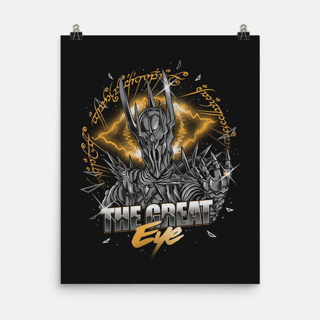 The Great Eye Sauron-None-Matte-Poster-yumie