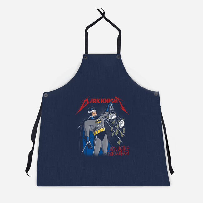 And Justice For Gotham-Unisex-Kitchen-Apron-Barbadifuoco