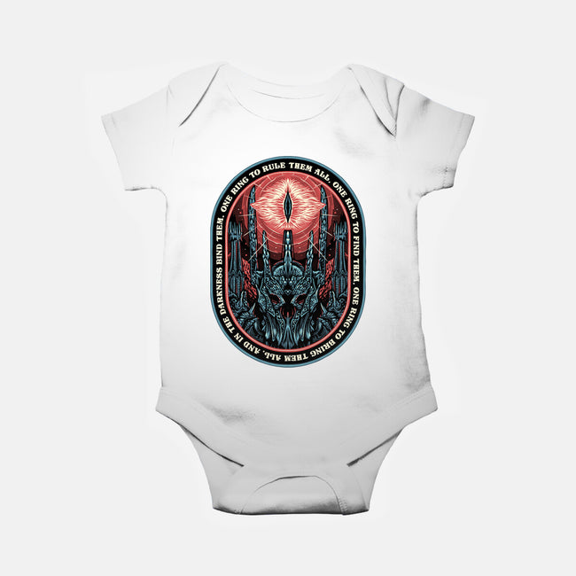 The Ring Leader-Baby-Basic-Onesie-glitchygorilla