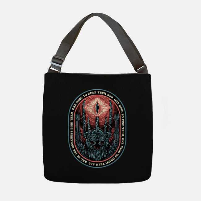 The Ring Leader-None-Adjustable Tote-Bag-glitchygorilla