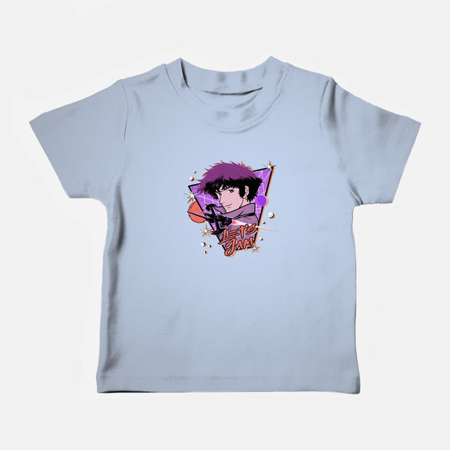 Let's Jam Across The Galaxy-Baby-Basic-Tee-palmstreet