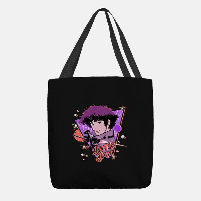 Let's Jam Across The Galaxy-None-Basic Tote-Bag-palmstreet