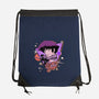 Let's Jam Across The Galaxy-None-Drawstring-Bag-palmstreet