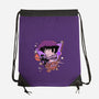 Let's Jam Across The Galaxy-None-Drawstring-Bag-palmstreet