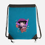Let's Jam Across The Galaxy-None-Drawstring-Bag-palmstreet