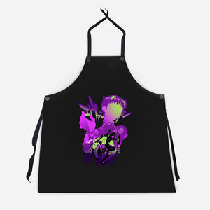 Shinji Silhouette-Unisex-Kitchen-Apron-hypertwenty