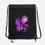 Shinji Silhouette-None-Drawstring-Bag-hypertwenty