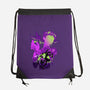 Shinji Silhouette-None-Drawstring-Bag-hypertwenty