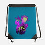 Shinji Silhouette-None-Drawstring-Bag-hypertwenty