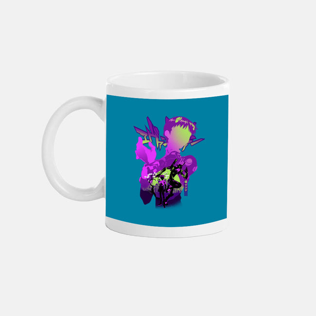 Shinji Silhouette-None-Mug-Drinkware-hypertwenty