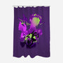 Shinji Silhouette-None-Polyester-Shower Curtain-hypertwenty