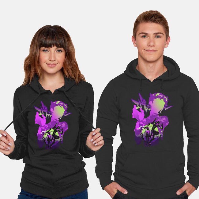 Shinji Silhouette-Unisex-Pullover-Sweatshirt-hypertwenty