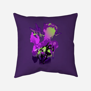 Shinji Silhouette-None-Removable Cover w Insert-Throw Pillow-hypertwenty