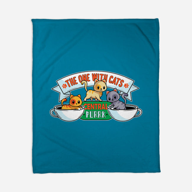 The One With Cats-None-Fleece-Blanket-erion_designs