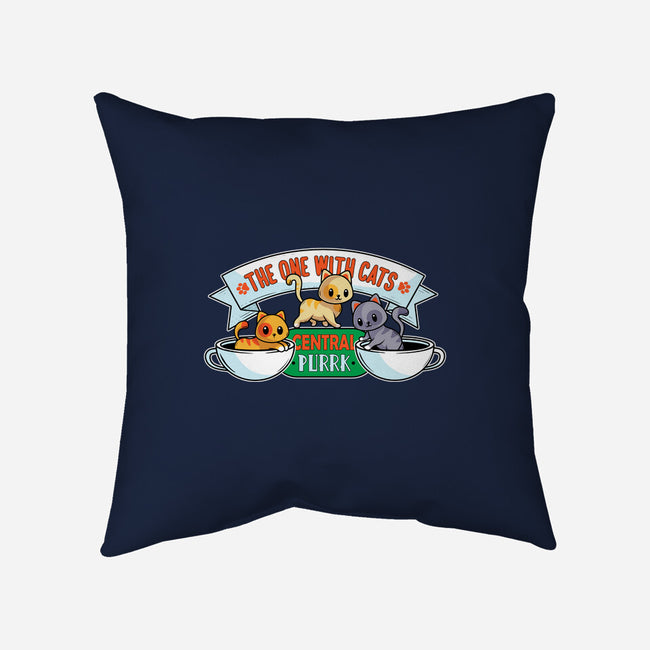 The One With Cats-None-Removable Cover w Insert-Throw Pillow-erion_designs