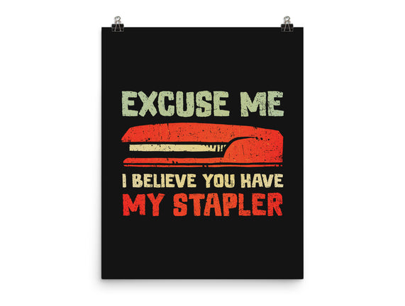 I Believe You Have My Stapler